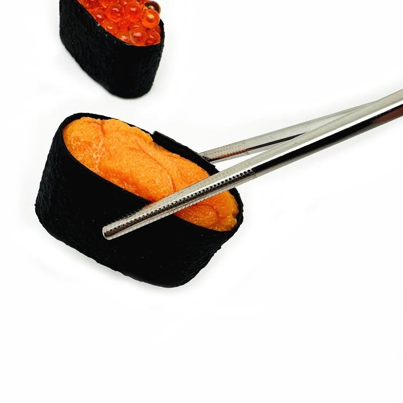2Pairs Flower Metal Chopsticks 304 Stainless Steel Chopsticks Set,Black Metal... gallery