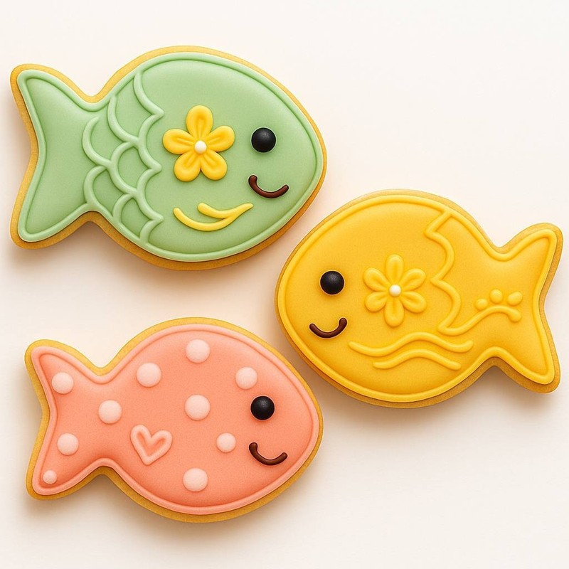 Goldfish Cracker 2'' Cookie Cutter Fish Metal gallery