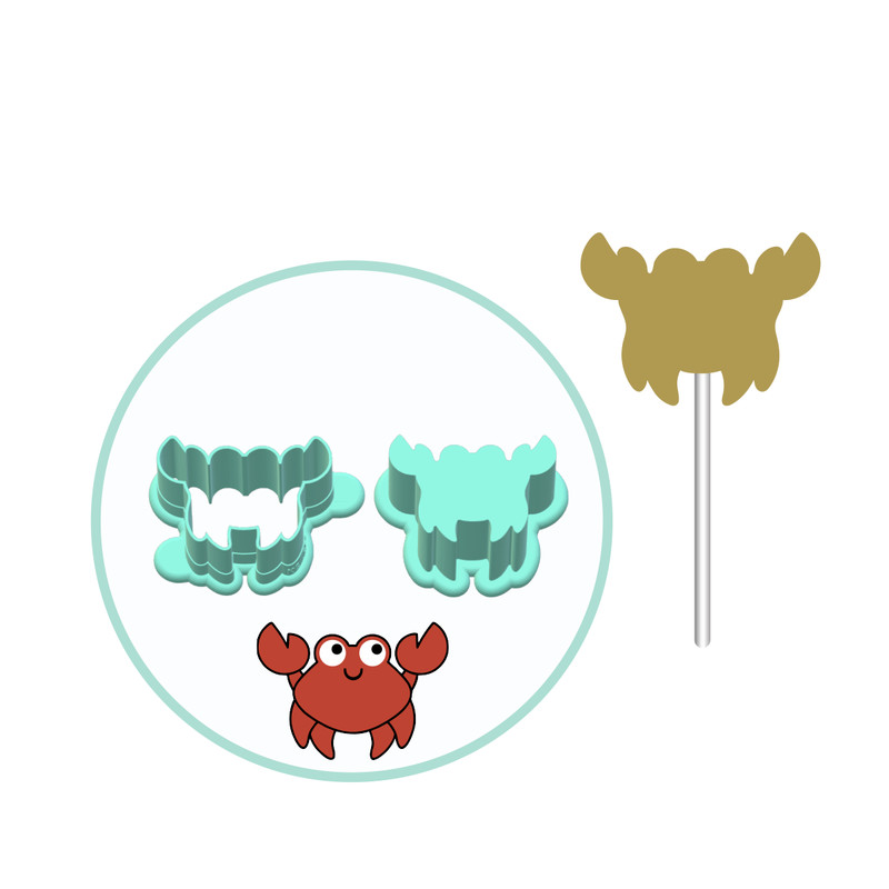 Crab Cake Pop Mold | Deluxe Cutter, Popper