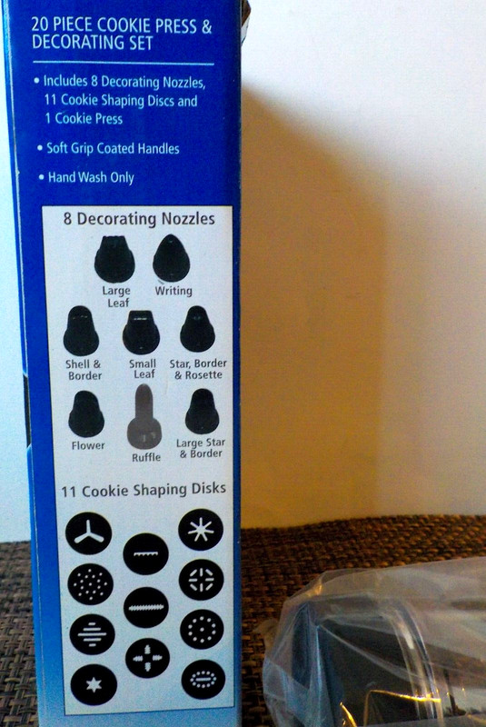 Oster 20 Piece Cookie Press And Decorating Set # 53180 gallery