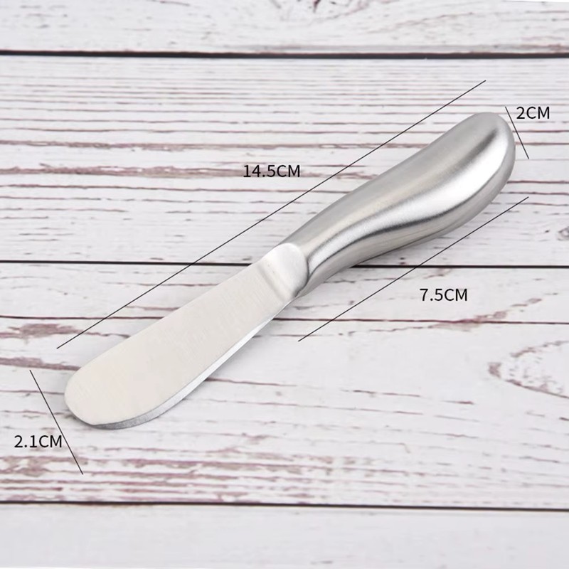 20cm Stainless Steel Butter Spreader Cream Spatula for Cake Icing Cheese gallery