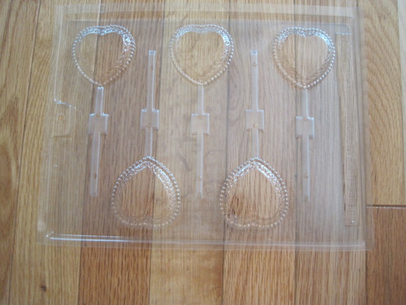 Lot of Valentine's Candy Molds - Various Hearts Love Cupid by Apollo ILA Wilton gallery