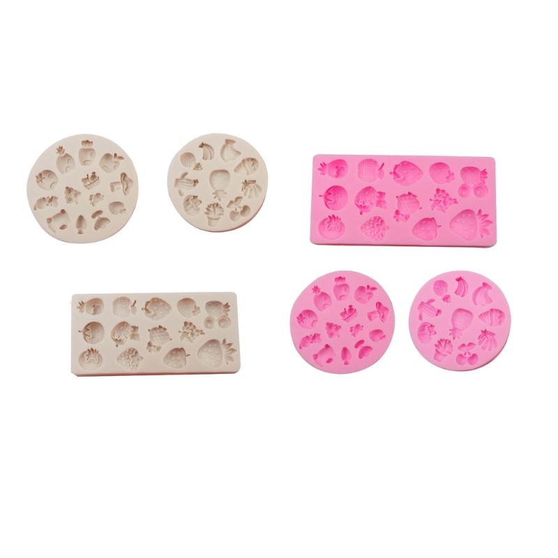 Fruits Cake Mould for Chocolate Mousse Ice Cream Cheese Puddings Dessert Decor gallery