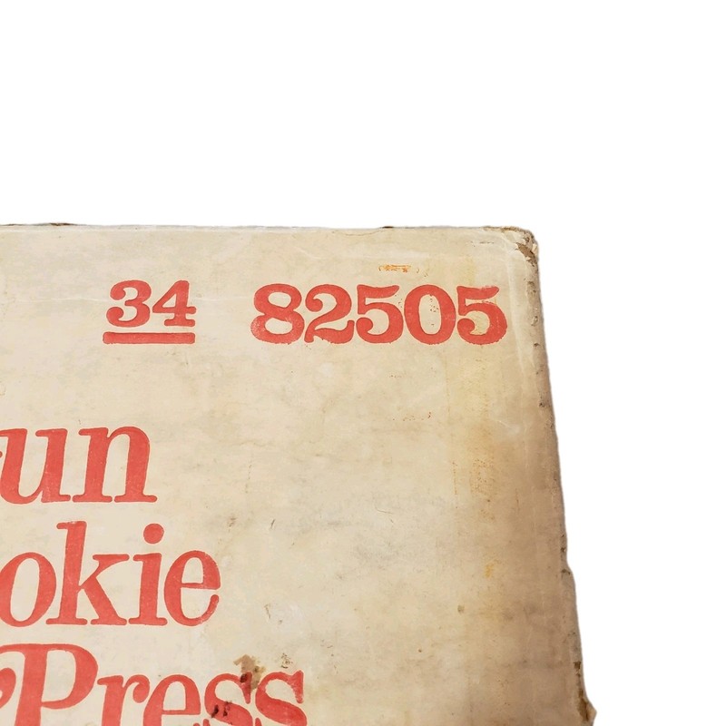 Vintage 1978 Sears Fun Gun Electric Cookie & Canape Press 82505 Works gallery