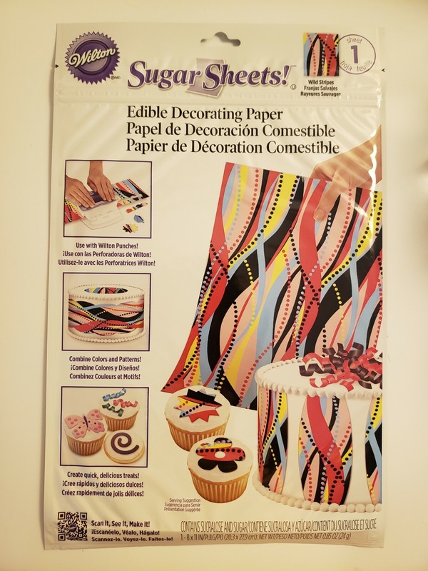 Wilton Sugar Sheets Edible Decorating Paper