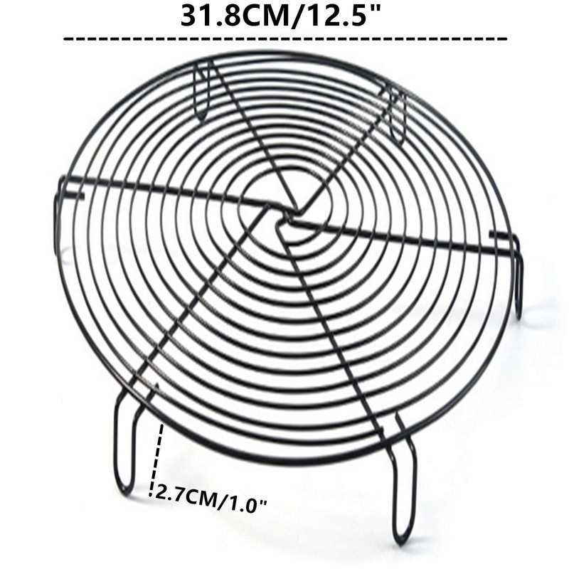 YUDONG 12-1/2 Round Cake Cooling Rack, Stainless Steel Baking And Steaming Ra... gallery