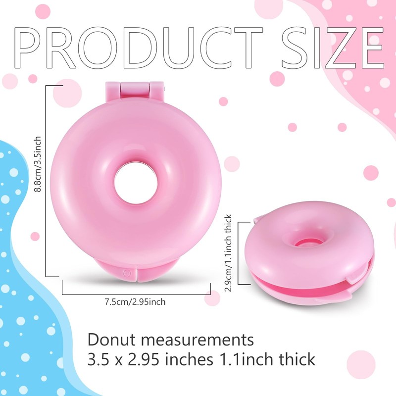 Pink Round Donut Cake Pop Mold Plastic Cake Pop Press Molds Shapes 3.46 Inch ... gallery