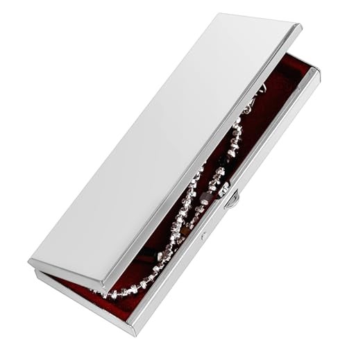Metal Rectangular Joyer with Red and Black Frame in Plated gallery