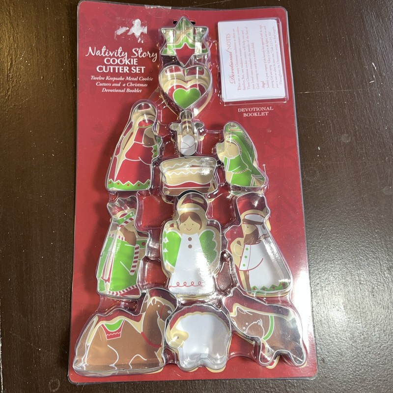 Nativity Story Cookie Cutters [Set Of 12] Christmas