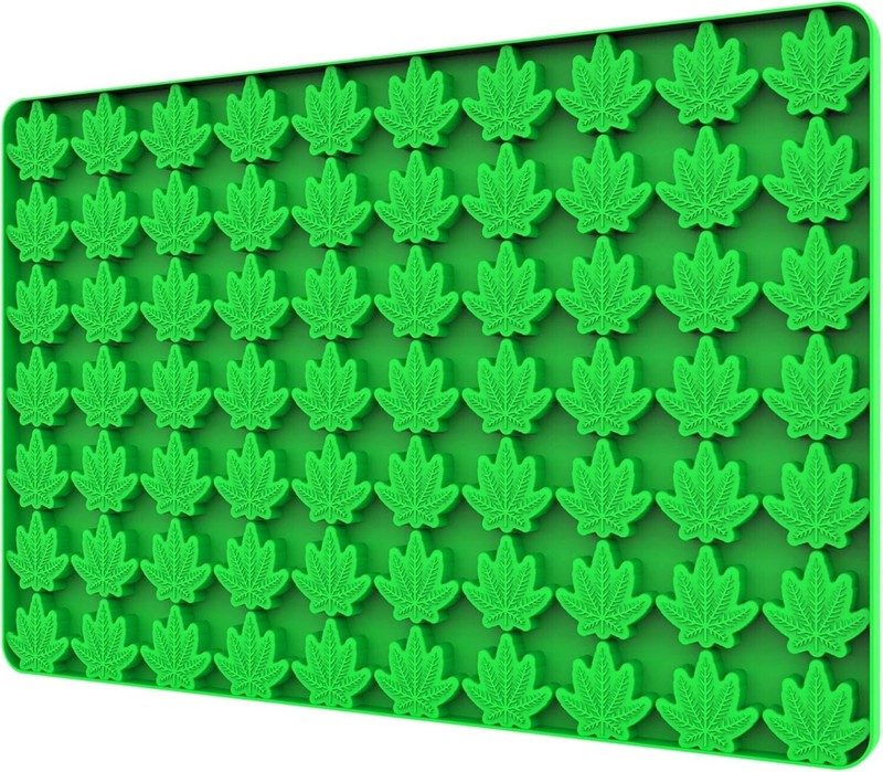 Mini Leaf Silicone Candy Molds for Chocolate Gummy, Small Leaf Wax Melts Molds B gallery