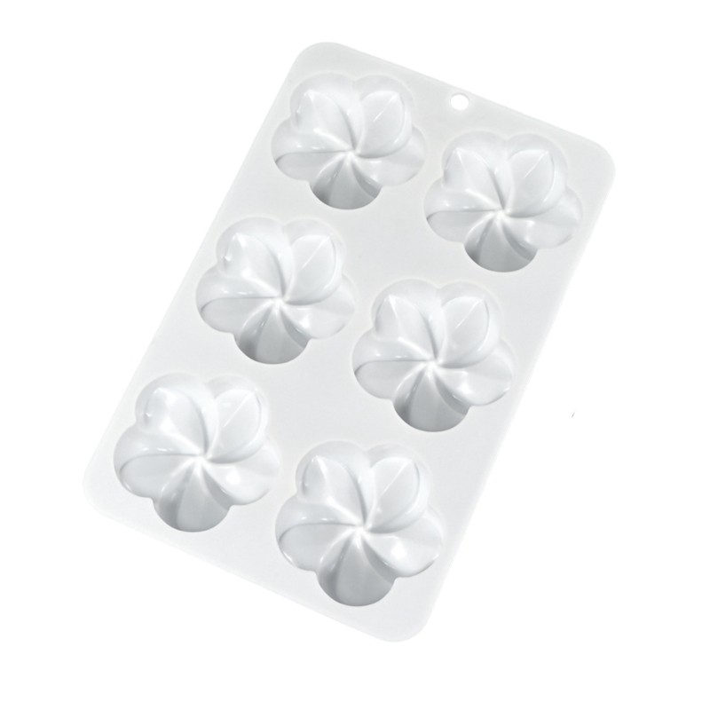 Flower Shape Silicone Molds Mousses Cake Molds Making Baking Decorating Tool