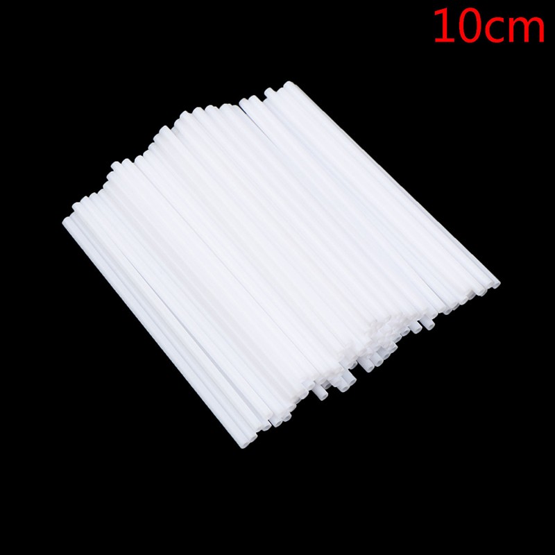 100pcs/lot Plastic Lollipop Stick Cake Sucker For Chocolate Sugar Candy