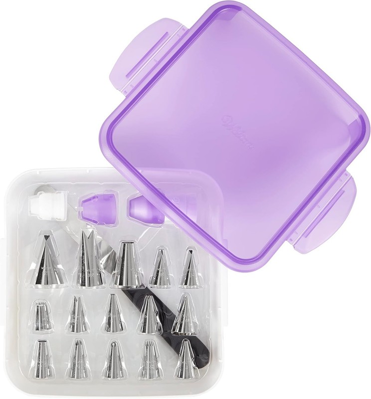 Luxury 33-Piece Frosting Piping Kit for Elegant Cake & Cupcake Decorating gallery