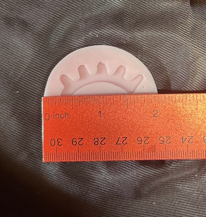 Set of 5 Silicone Fondant/Wax Melt Molds Unicorn Horn, Ears & Eyelashes gallery