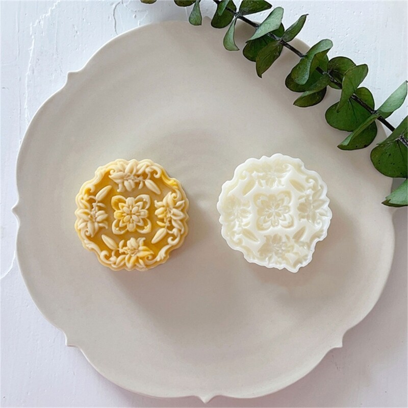 Mung Bean Cake Model Printed with Embossed Ice-skin Pastry Baking Grinding Tool gallery