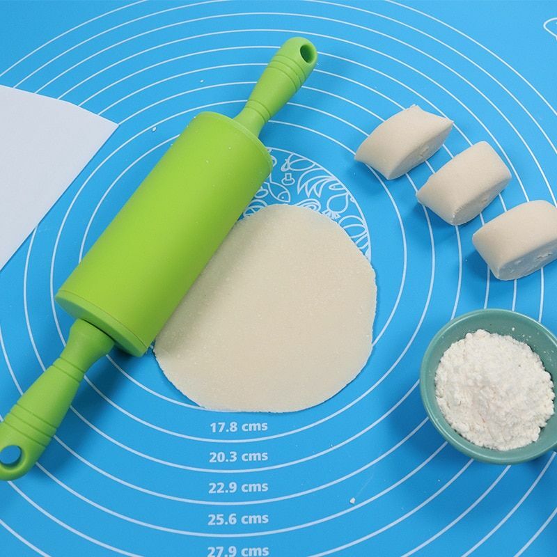 Kitchen Accessories Silicone Baking Mats Sheet Pizza Dough Non-Stick Maker Hold gallery