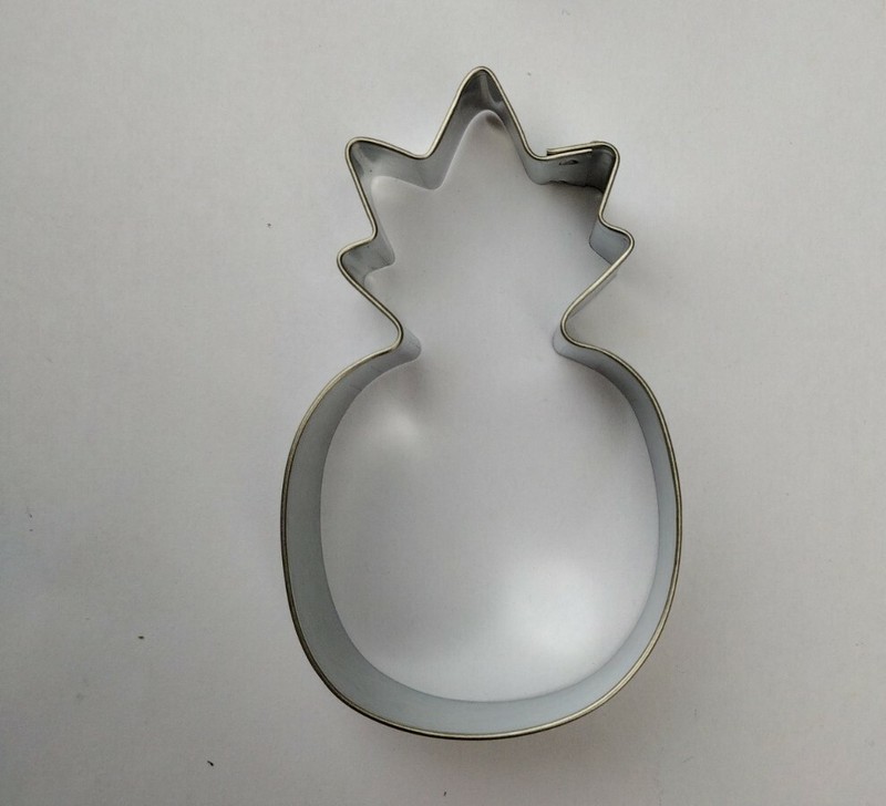 Pineapple Fruit - Seagull Bird - Palm Tree Cookie Cutter 3 pc Set gallery