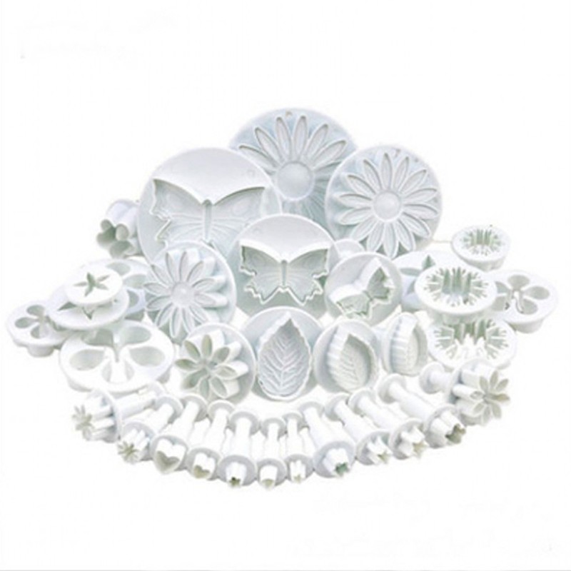 33pcs/lot Cake Decorating Tools Fondant Cake Mold Flower Set Baking AccessoL-dx gallery
