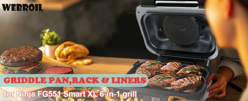 Non-Sti Griddle Pan, Stainl Steel Ra and Air Fryer Liners for gallery