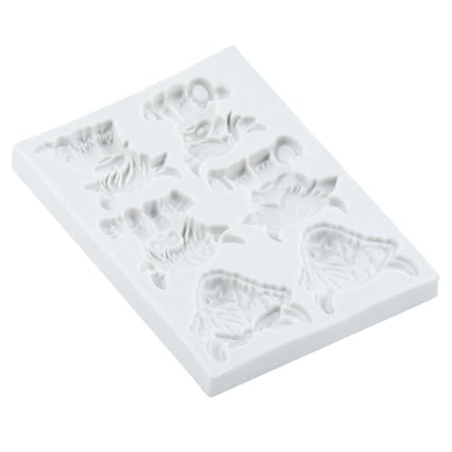 Highland Cow Silicone Fondant Molds Scottish Cattle Chocolate Candy Style A gallery