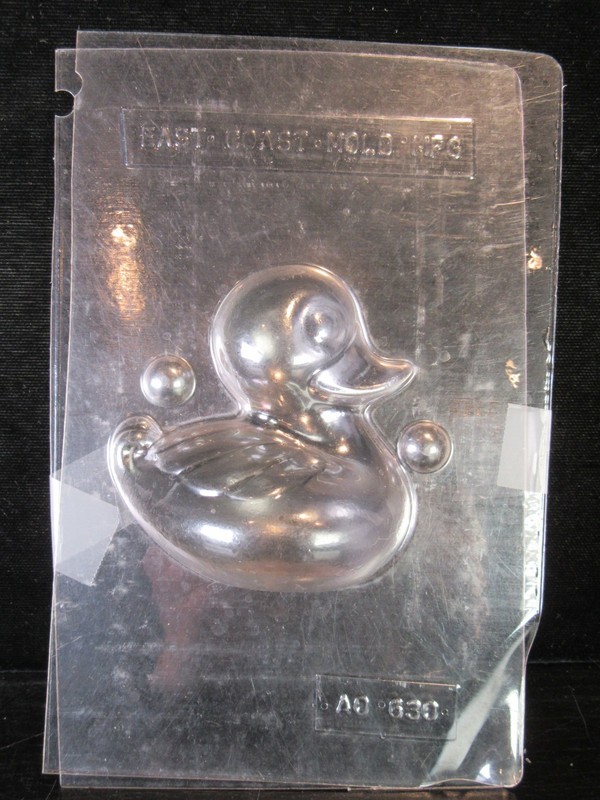 3 3D Chocolate Candy Molds Rooster, Ducky, Teddy Bear East Coast gallery