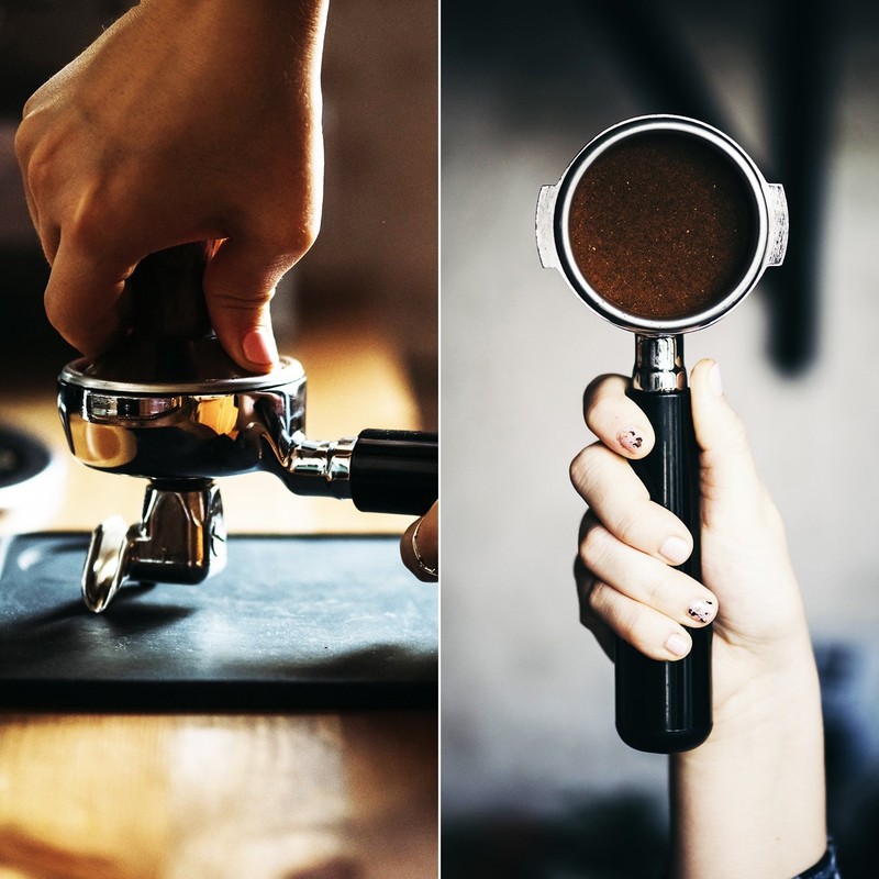 LuxHaus 49mm Espresso Tamper - Premium Barista Coffee 49mm, Stainless Steel gallery