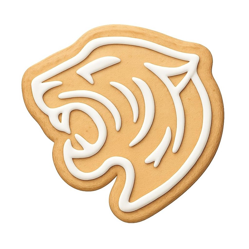 Roaring Tiger Head Cookie Cutter & Stamp – 4×3.2 Fun Kitchen Baking
