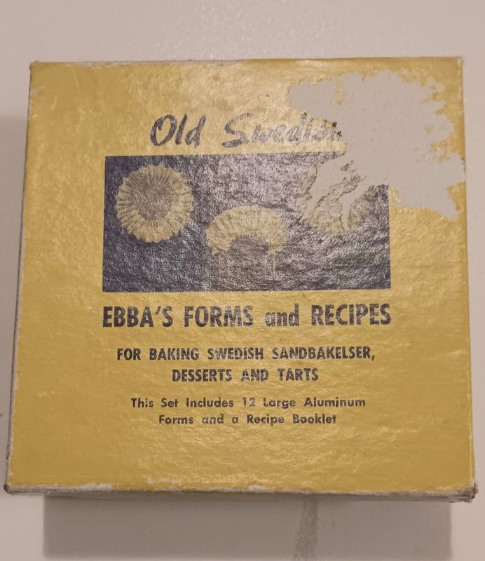 VINTAGE SWEDISH EBBA’S 12 Large 3″ Aluminum Forms