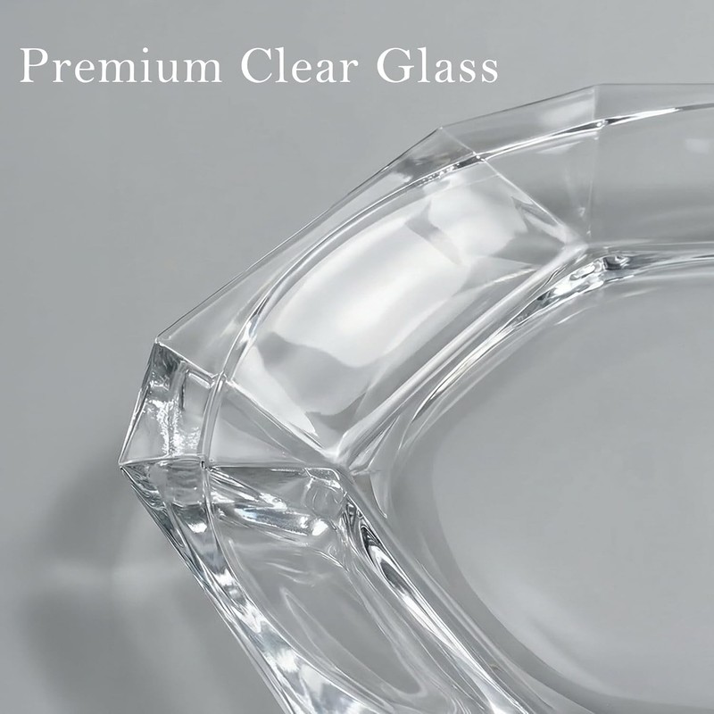 Patisserie Cake Glass Serving Platter 12” 30 cm – Elegant Clear Presentation gallery