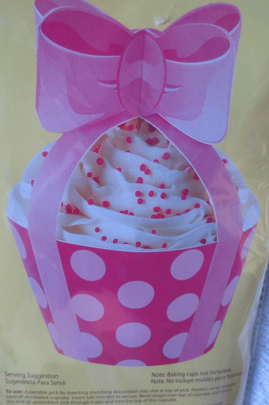 Wilton Easter Cupcake Wrap & Toppers With Dots12 Wraps New gallery