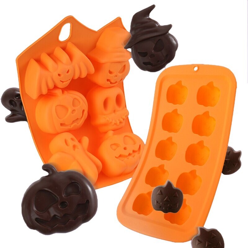 Halloween Decoration Silicon Cake/ Chocolate Mold Candy Baking Tools Durable gallery