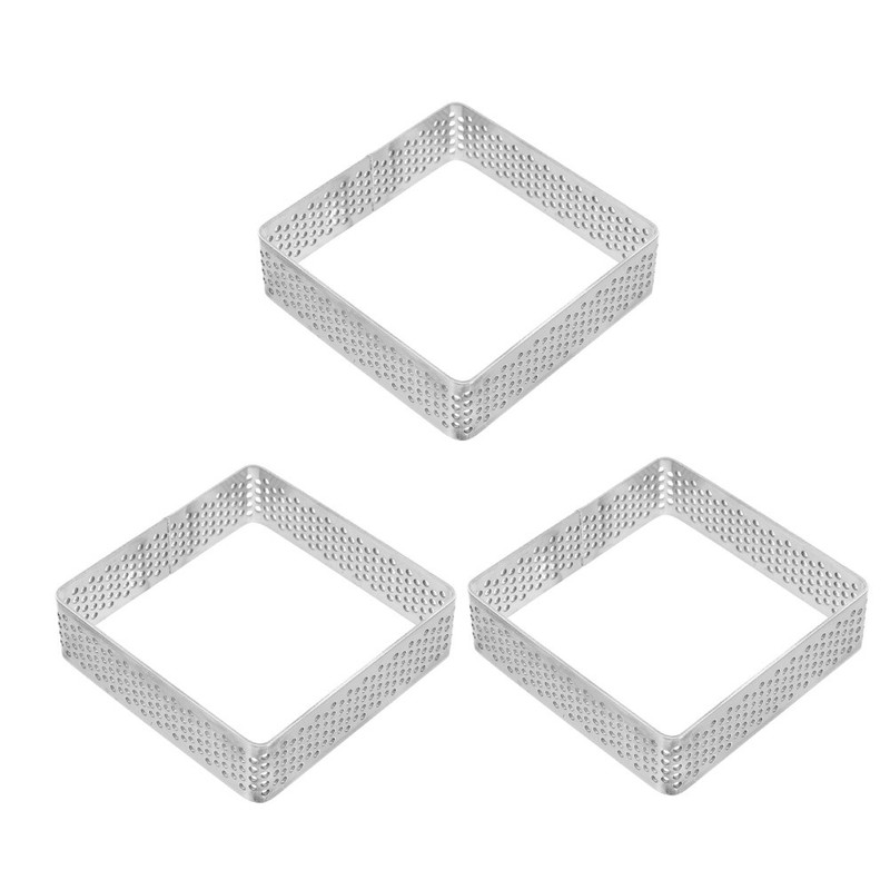 3 Pcs Mousse Cake Molds Kitchen Baking Pastry Ring Pastries Small gallery