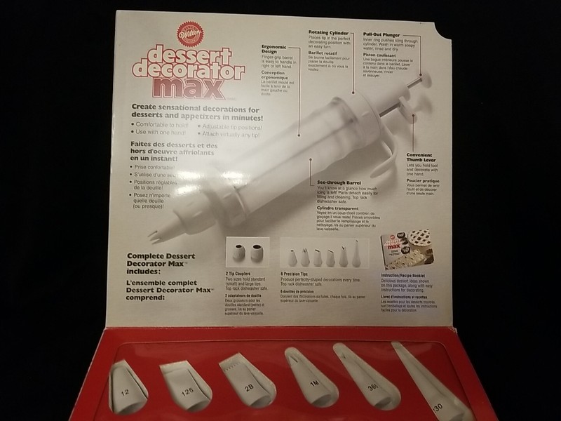 Wilton Dessert Decorator Cookie Cake Max Kit With Piping Coupler gallery