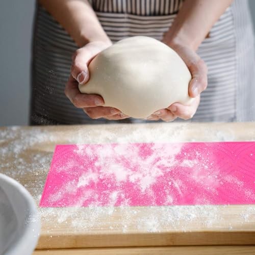 Cake Fondant Impression Mat Silicone Pink Fondant Texture Mat Wheat Ears gallery