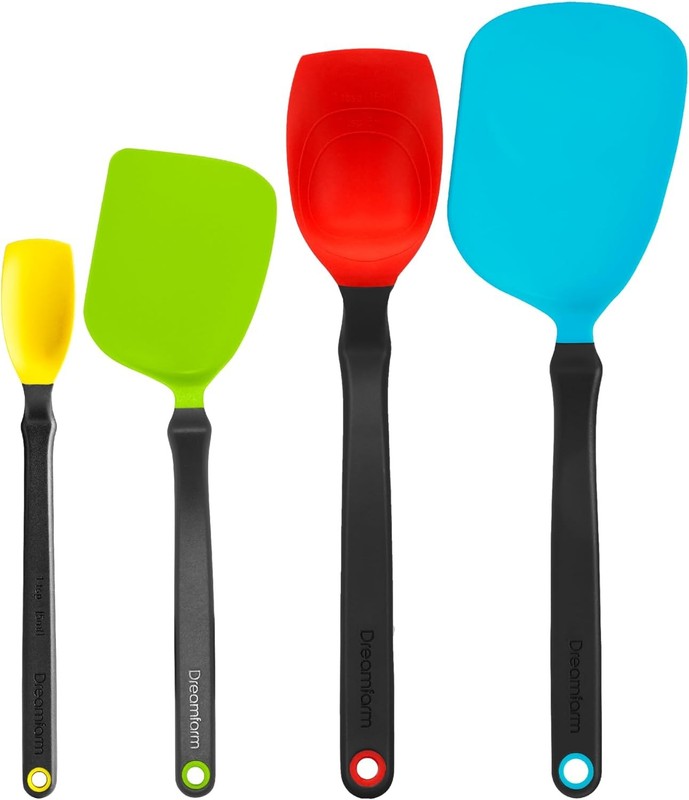 Drefarm Set of entials Silicone & Nylon Non-Sti-Safe Kitchen