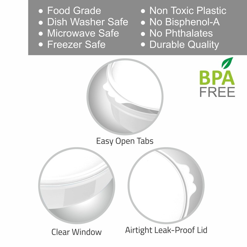SIGNORA WARE Pie Carrier with Lid – 2-Piece Multipurpose Cupcake White gallery