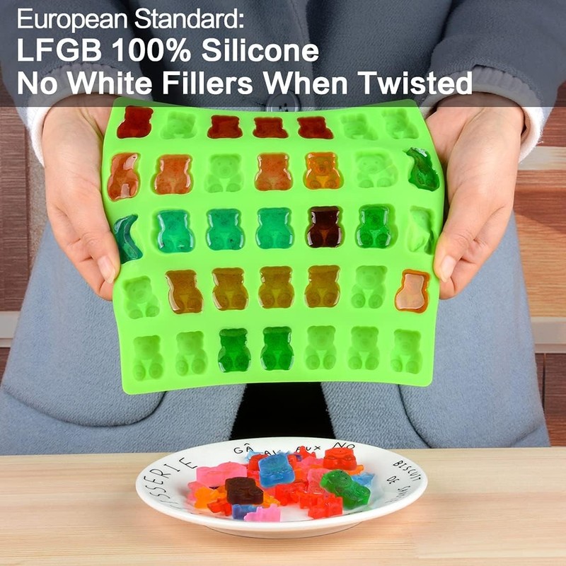 Gummy Bear Molds Candy Molds - 1 Inch Gummy Molds Bear Large Chocolate Molds gallery