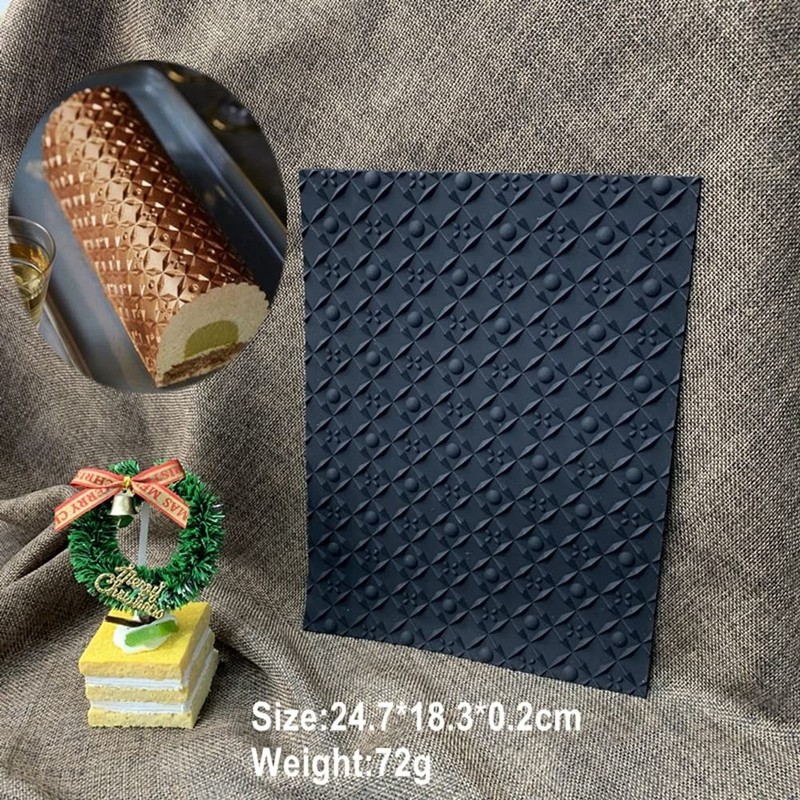 Silicone Mat Mousse Roll Dessert Swiss As Photos, Color by Random gallery