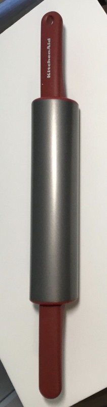 KitchenAid Carbon Steel Gourmet Rolling Pin. Non Stick. Pre-owned. 0740 BBR#9 gallery