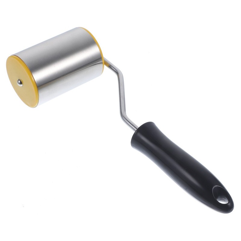 Stainless Steel Biscuit Grinding Tool Baking Roller Pin Pizza Dough gallery