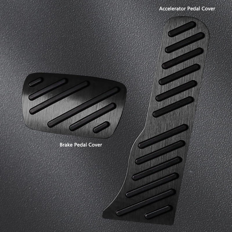 Aluminum Alloy Gas Brake Pedal Cover for Chevy Camaro 2016 2017 2018 2019 202... gallery