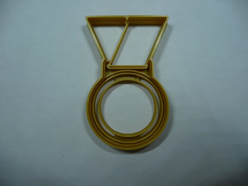 MEDAL AWARD WINNER SPORTS COOKIE CUTTER MADE IN USA PR5434 gallery