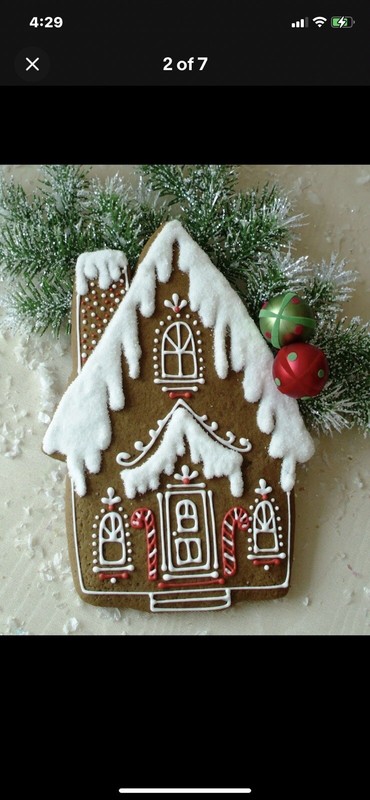 Large 8” Gingerbread House Cookie Cutter Christmas Cottage Metal Unbranded gallery