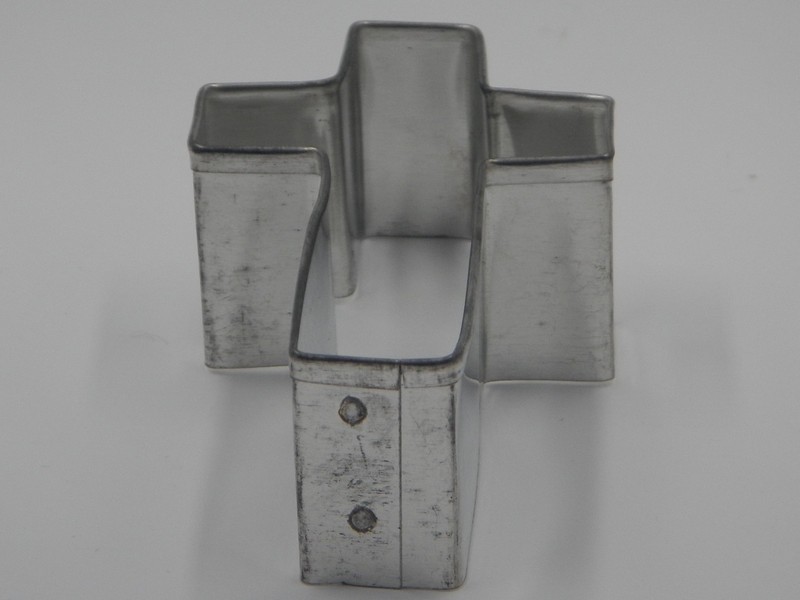Tinplated 4 New Steel Cowboy Hat, Boot,Angel,Cross,Shape Fondant Cookie Cutter gallery