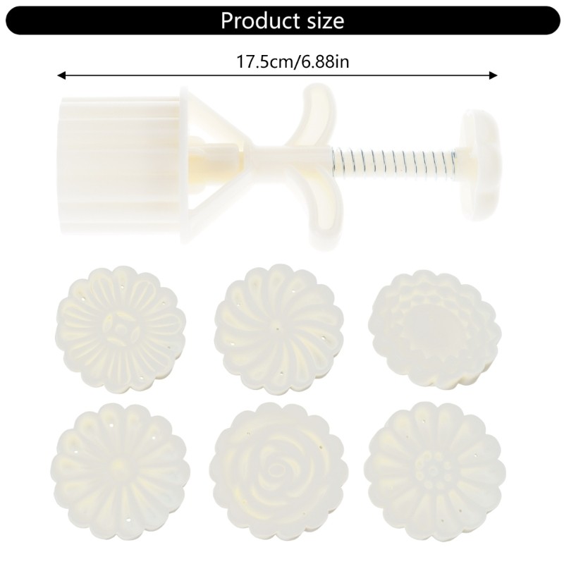 Mung Bean Cake Model Printed with Embossed Ice-skin Pastry Baking Grinding Tool gallery