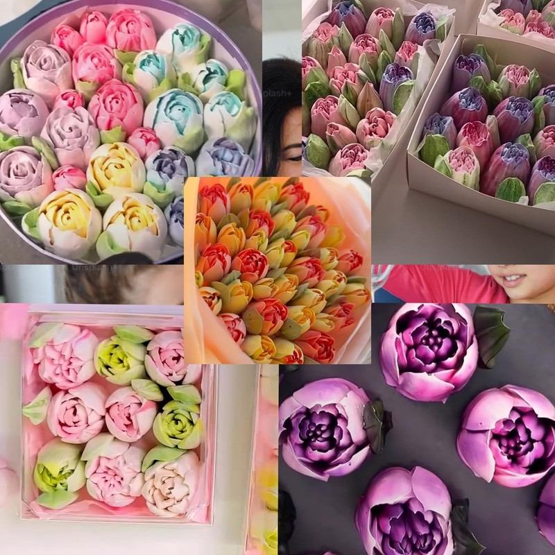 Mother Day Gift Extra Large Russian Piping Tips Cake Decorating Kit Silver gallery