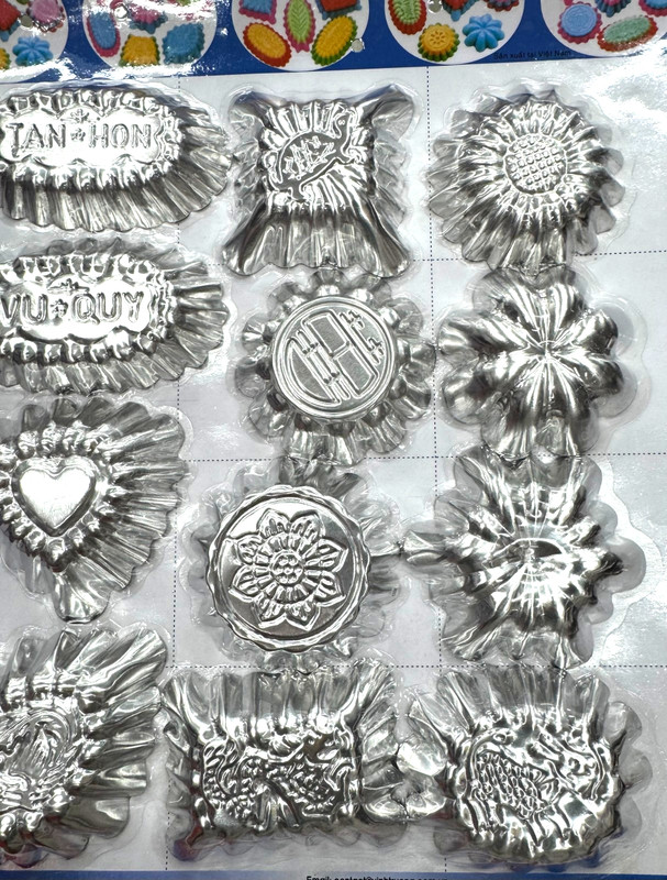 Vinh Truong Aluminum Mould Set for Sponge Cake & Jelly 12 Pcs Made in Vietnam gallery