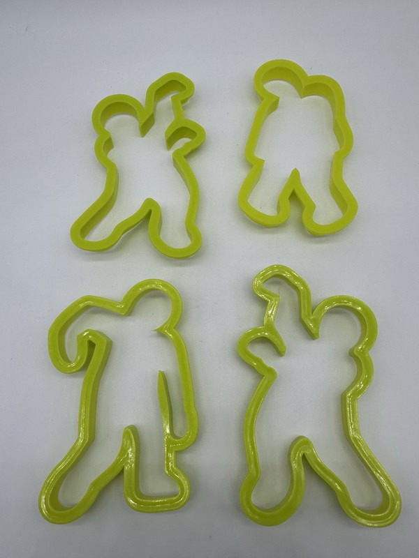 Halloween Zombie Spooky Cookie Cutters QTY 4 Craft And Hobby
