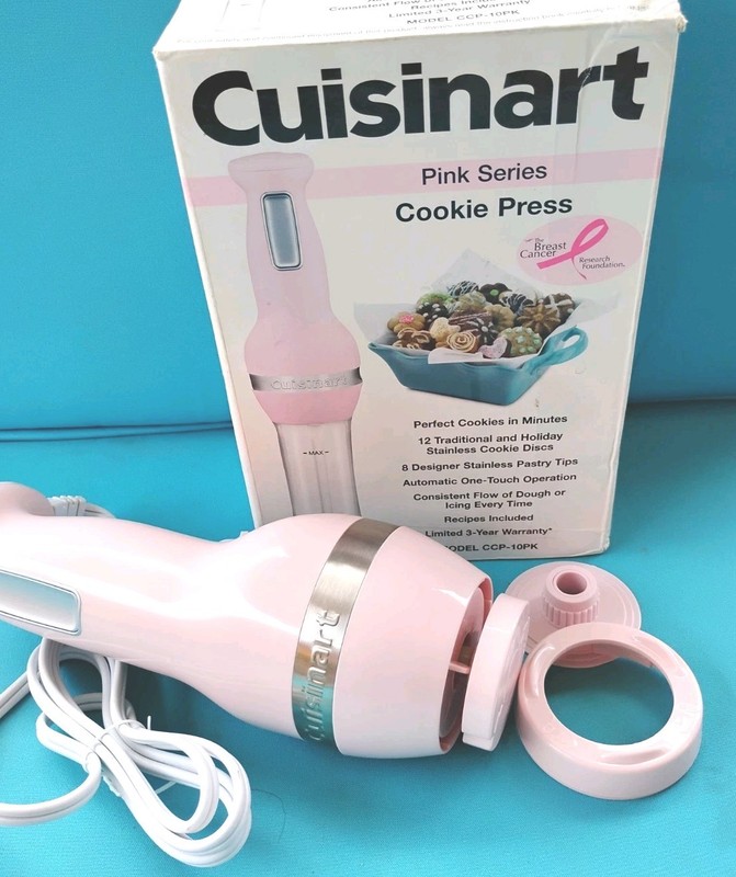 Cuisinart CCP-10 Pink Electric Cookie Press Motor Only For Replacement Part