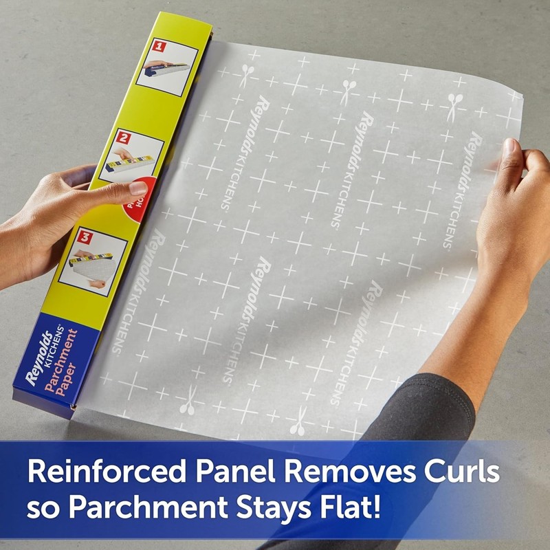 Kitchens 45 Sq. Ft. Parchment Paper - Easy Cleanup, Non-Stick Baking Essential gallery